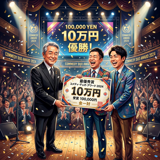 授賞式